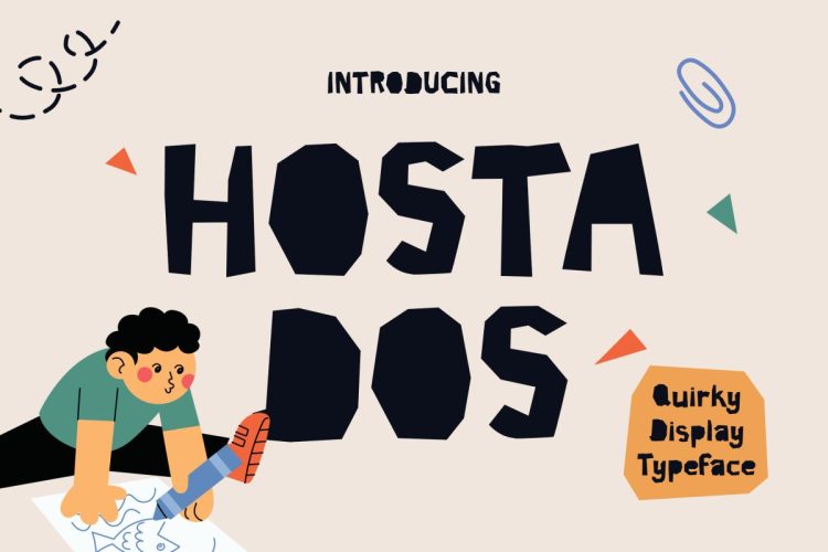 Kids Font Hostados
