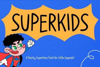 Kids Font Superkids