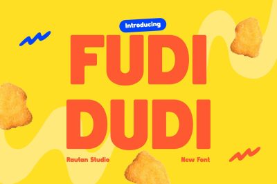 Modern Font Fudidudi