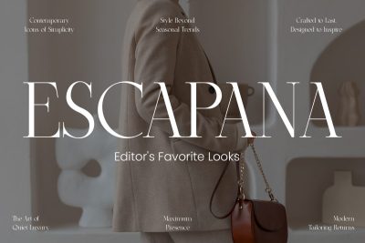 Instagram Font Escapana