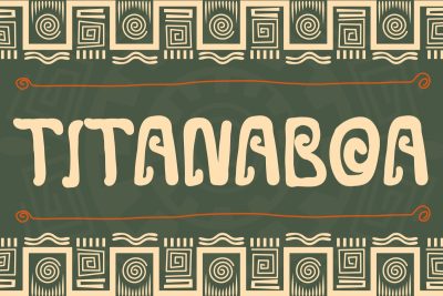 Instagram Font Titanaboa