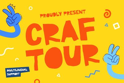 Kids Font Craftour