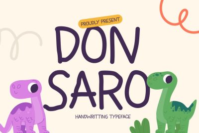 Kids Font Donsaro