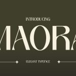 Instagram Font Maora