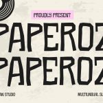 Music Font Paperoz