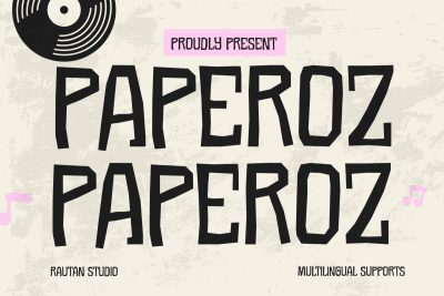 Music Font Paperoz