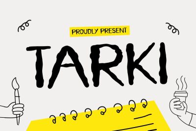 Handwriting Font Tarki