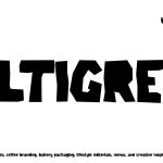 Modern Font Eltigres