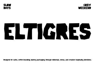 Modern Font Eltigres