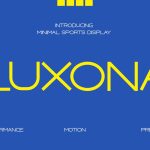 Sport Font Luxona