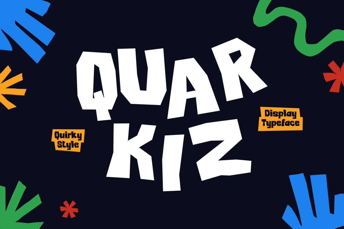Quarkiz (1) Kids Font Quarkiz