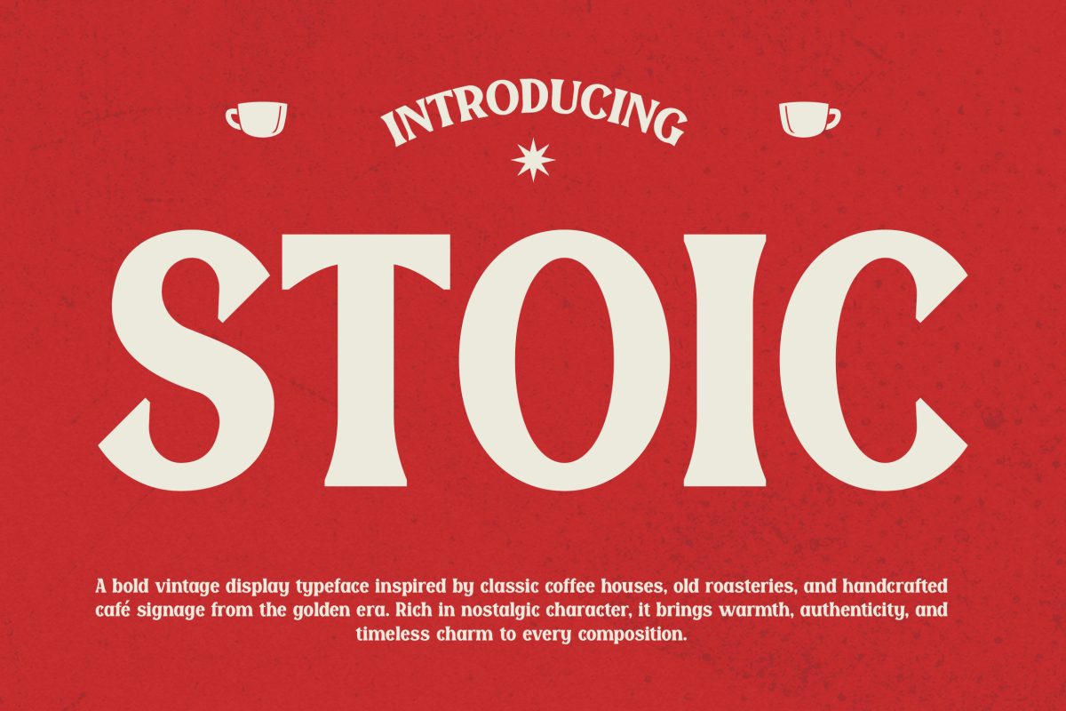 STOIC 1 Retro Font STOIC