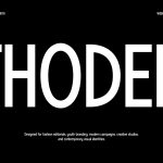 Modern Font THODEN