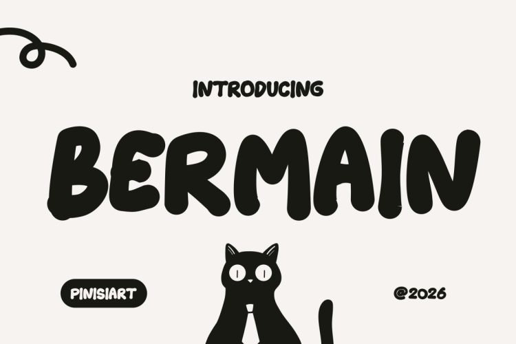 Kids Font Bermain