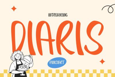 Handwriting Font Diaris