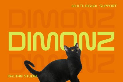 Modern Font Dimonz