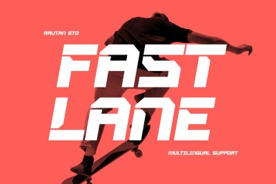 Modern Font FASTLANE