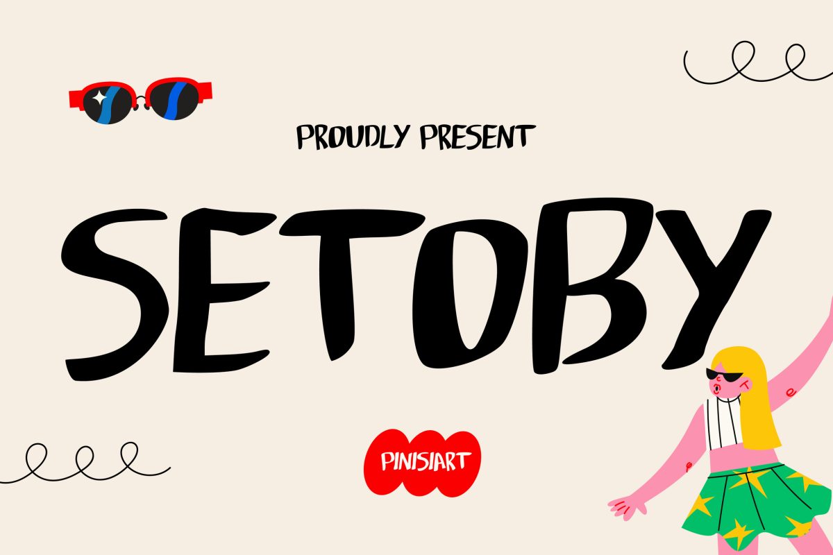 setoby-01 Kids Font Setoby