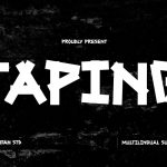 Instagram Font Taping