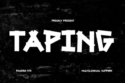 Instagram Font Taping
