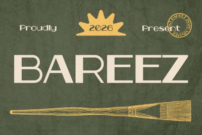 Vintage Font BAREEZ