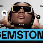 Modern Font Gemstone