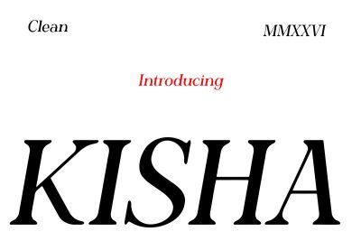 Modern Font KISHA