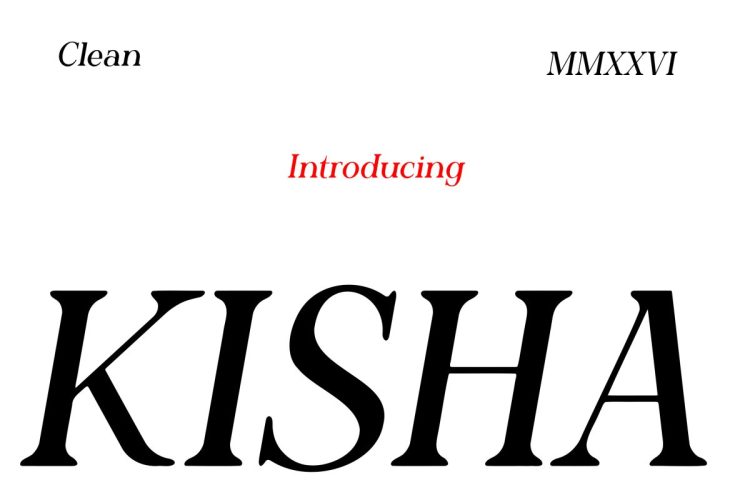 Modern Font KISHA