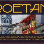 Retro Font ROETAM