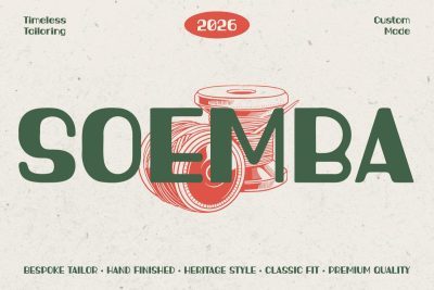 Vintage Font SOEMBA