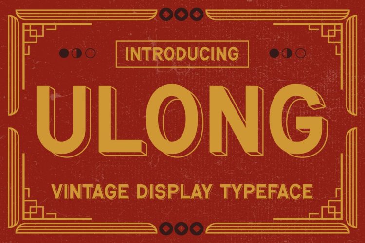 Vintage Font Ulong