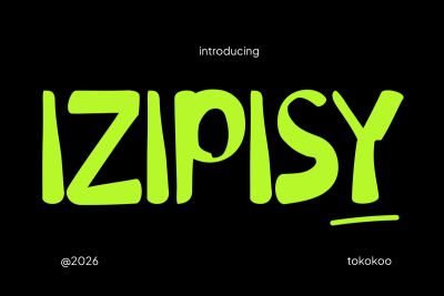 Handwriting Font Izipisy