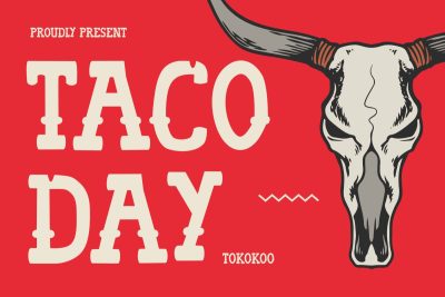Western Font TACODAY