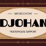 Retro Font DJOHAN