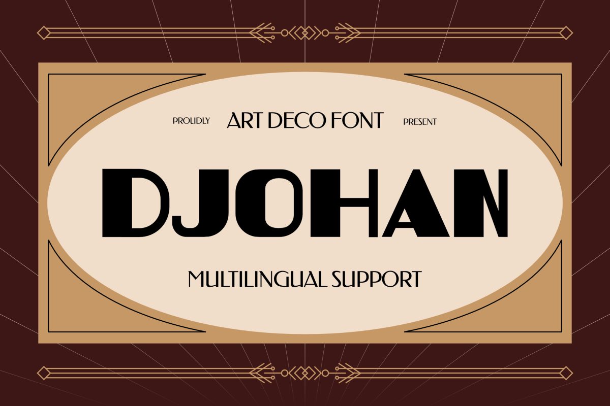 Djohan 1 Retro Font DJOHAN