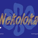 Kids Font NEKOLOKA