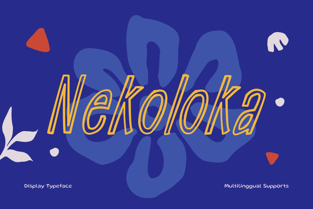 Nekoloka (1) Kids Font NEKOLOKA