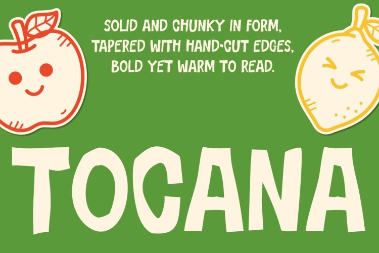 Kids Font TOCANA