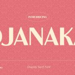 Vintage Font DJANAKA