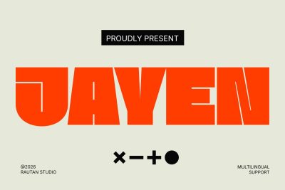 Modern Font JAYEN