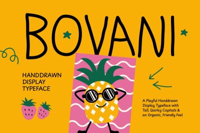 Handwriting Font Bovani