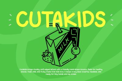 Kids Font Cutakids