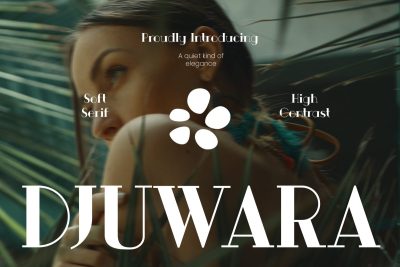 Retro Font Djuwara