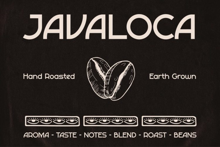 Retro Font JAVALOCA