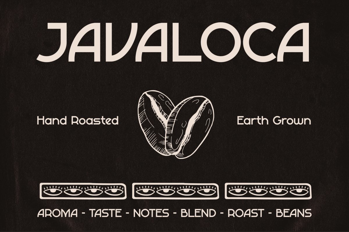 JAVALOCA 1 Retro Font JAVALOCA
