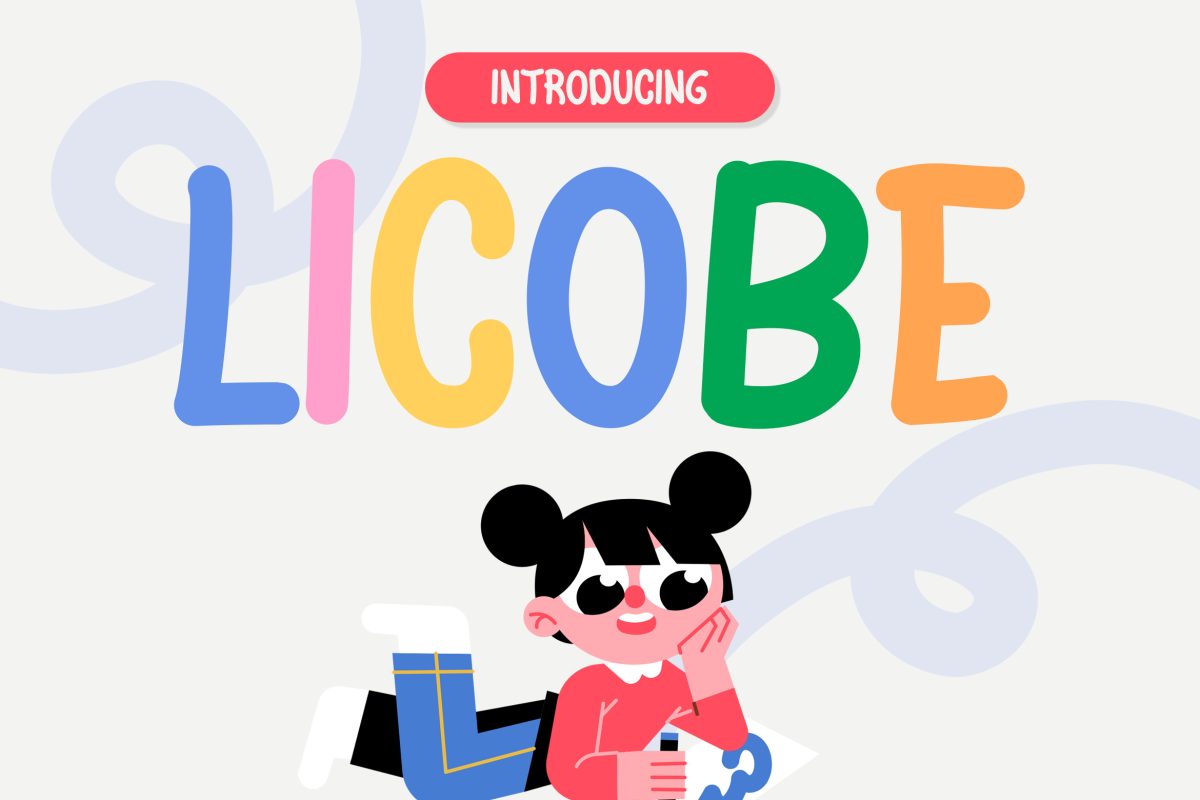 LICOBE 1 Kids Font Licobe