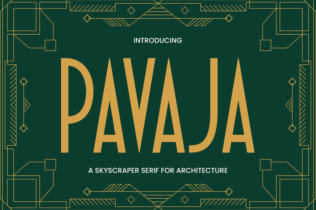 PAVAJA 1 Retro Font Pavaja