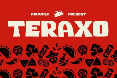 Retro Font Teraxo