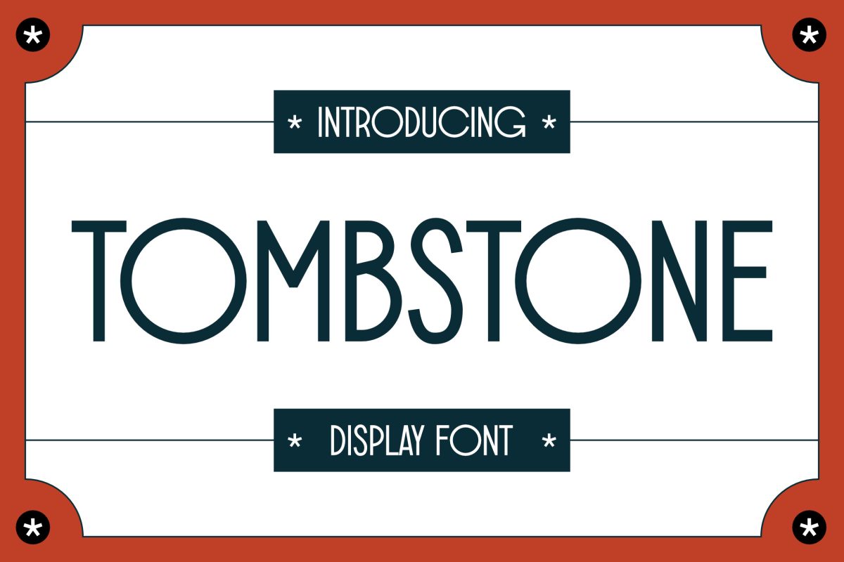 Tombstone (1) Retro Font TOMBSTONE