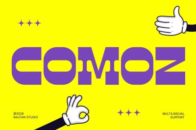 Modern Font Comoz
